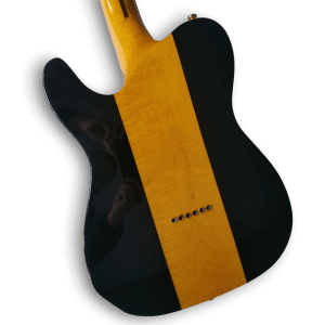 Custom Made Sunburst Quilted Maple Top Tuff Dog Tele Merle Haggard Style Electric Guitar - Image 9