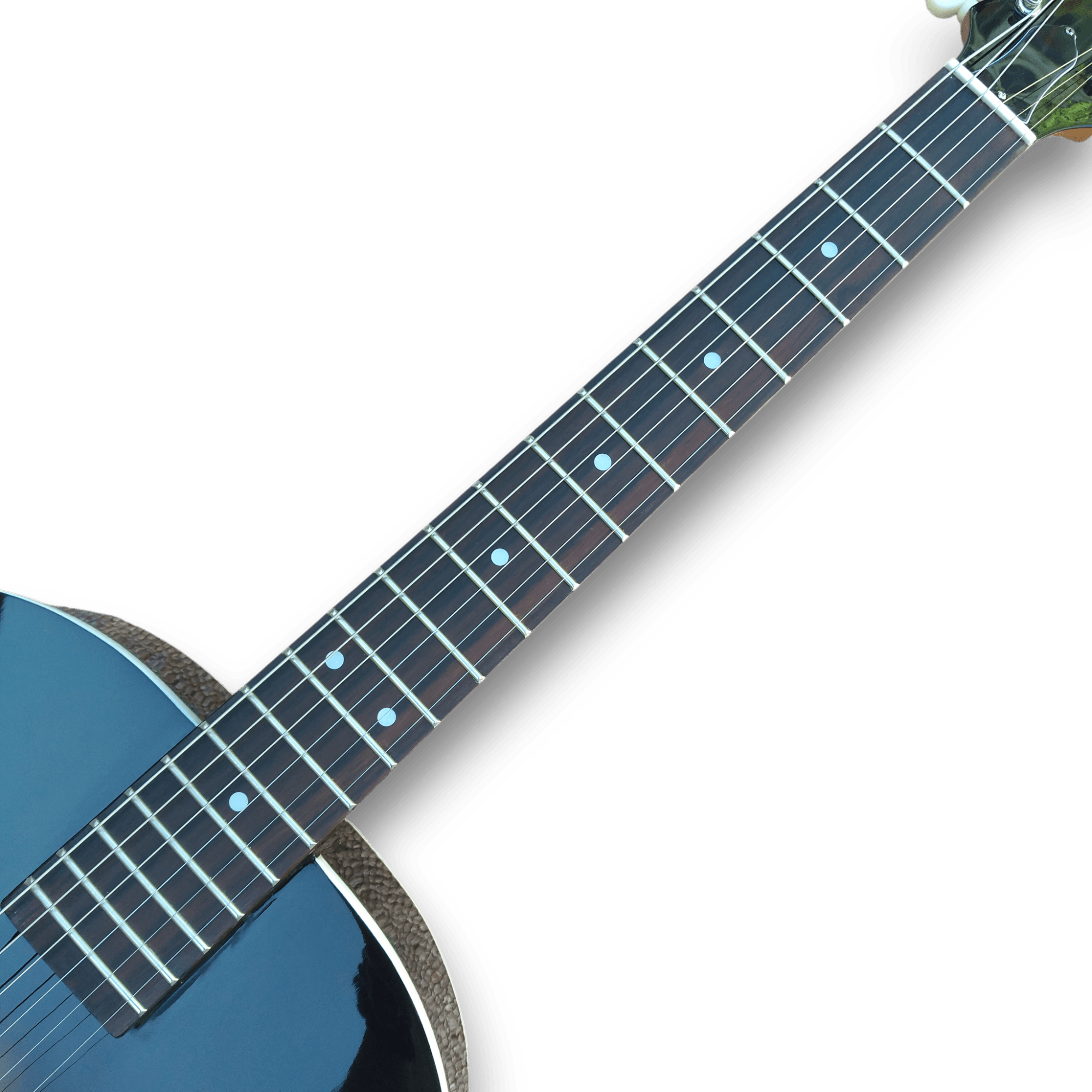 Custom Made ES125 Style Sunburst P90 6 Strings Electric Guitar - Image 4