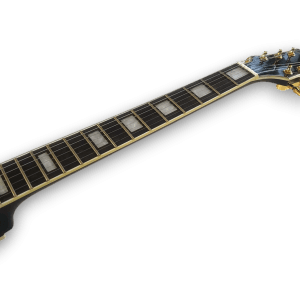 Custom Made P90 Black Beauty LP Style 6 Strings Electric Guitar - Image 5