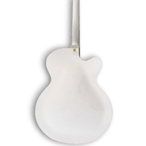 Custom Made White Hollow Body Falcon Style 6 Strings Left Handed Electric Guitar - Image 4