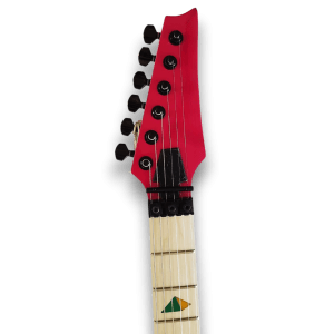 Custom Made Steve Vai Style Style Shocking Pink Disappearing Pyramid Inlays 6 Strings Electric Guitar - Image 7