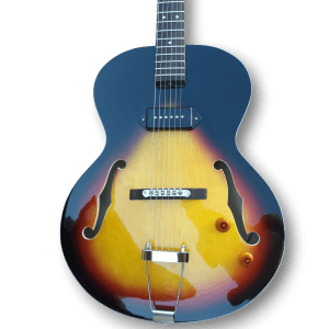 Custom Made ES125 Style Sunburst P90 6 Strings Electric Guitar