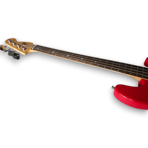 Custom Made Red Mark Hoppus White Pearloid Pickguard Jazz Style 4 Strings Electric Bass - Image 7
