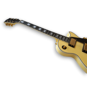 Custom Made Antique Ivory LP Style 6 Strings Electric Guitar - Image 6