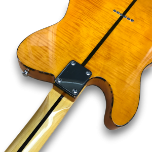 Custom Made Tele Style The Prinz Madcat Flame Maple Top 6 Strings Electric Guitar - Image 9