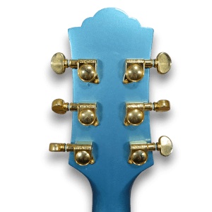 Custom Made Songbird Pelham Blue BG Barry Gibb Style Acoustic Guitar - Image 8