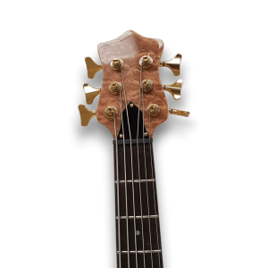 Custom Made Quilted Maple Top 6 String Elite Style Electric Bass - Image 6