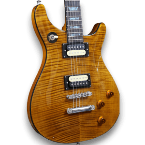 Custom Made Tak Matsumoto DC Style Flame Maple Top 6 Strings  Electric Guitar