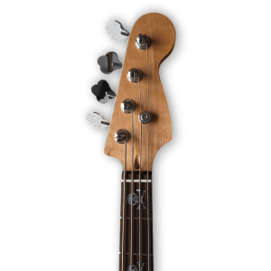 Custom Made Red Mark Hoppus White Pearloid Pickguard Jazz Style 4 Strings Electric Bass - Image 8