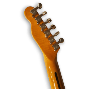 Custom Made Sunburst Quilted Maple Top Tuff Dog Tele Merle Haggard Style Electric Guitar - Image 11