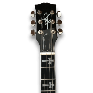 Custom Made Tony Iommi Cherry Vintage SG Style Left Handed 6 Strings Electric Guitar - Image 4