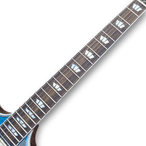 Custom Made Johnny A Style Hollowbody Blue Flame Maple Top 6 Strings Electric Guitar - Image 11