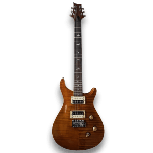 Custom Made Amber Flame Maple Top Style 6 Strings Electric Guitar