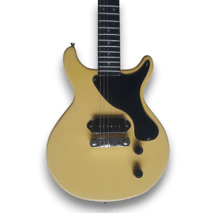 Custom Made Double Cut TV Yellow P90 Pickup LP Junior Style 6 Strings Electric Guitar