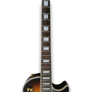 Custom Made Sunburst Flame Maple Top LP Style Electric Guitar 6 Strings - Image 4
