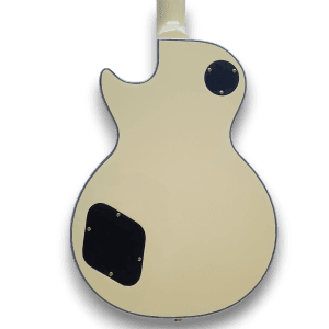Custom Made Antique Ivory LP Style 6 Strings Electric Guitar - Image 9