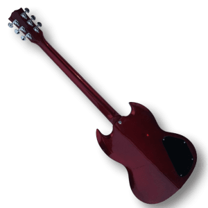Custom Made Cherry Vintage Tony Iommi SG Style Left Handed 6 Strings Electric Guitar - Image 7
