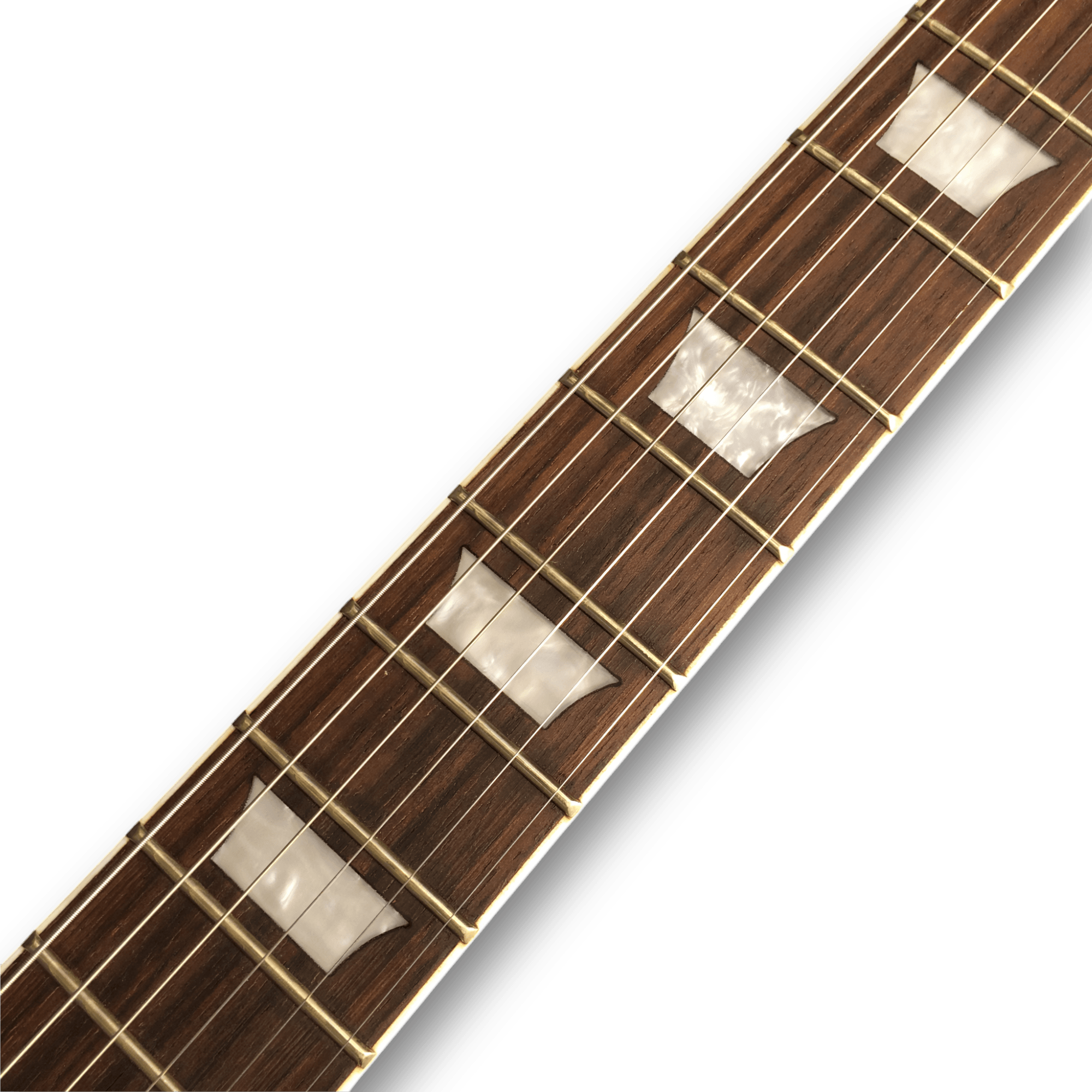 Custom Made Metallic Blue Dany Lademacher LP Style P90 6 Strings Electric Guitar - Image 3