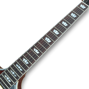 Custom Made Sunburst Johnny A Style Hollowbody Flame Maple Top 6 Strings Electric Guitar - Image 11