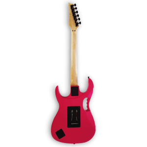 Custom Made Steve Vai Style Style Shocking Pink Disappearing Pyramid Inlays 6 Strings Electric Guitar - Image 8