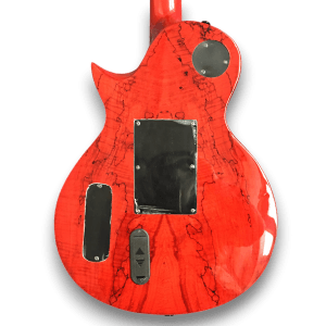Custom Made Gary Holt Style Liquid Metal Lava Spatled Maple Top 6 Strings Electric Guitar - Image 7