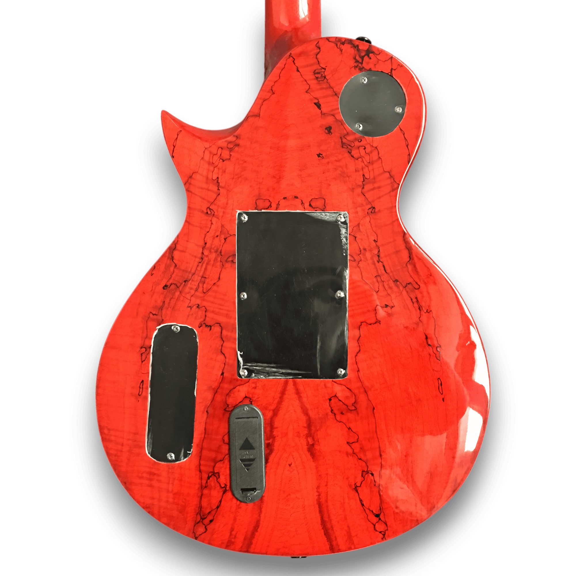 Custom Made Gary Holt Style Liquid Metal Lava Spatled Maple Top 6 Strings Electric Guitar - Image 7