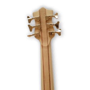 Custom Made Quilted Maple Top 6 String Elite Style Electric Bass - Image 10