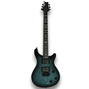 Custom Made Qualited Maple Top 25th Style Transparent Blue 6 Strings Electric Guitar