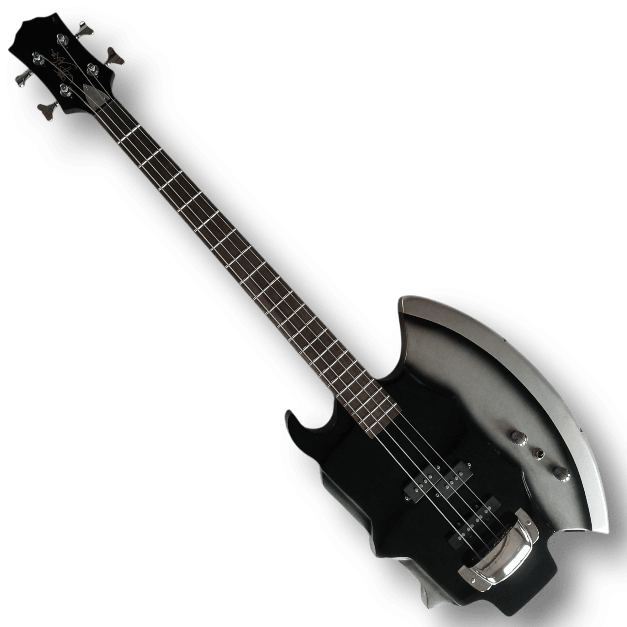 Custom Made Gene Simmons AXE Style 4 Strings Electric Bass - Image 2