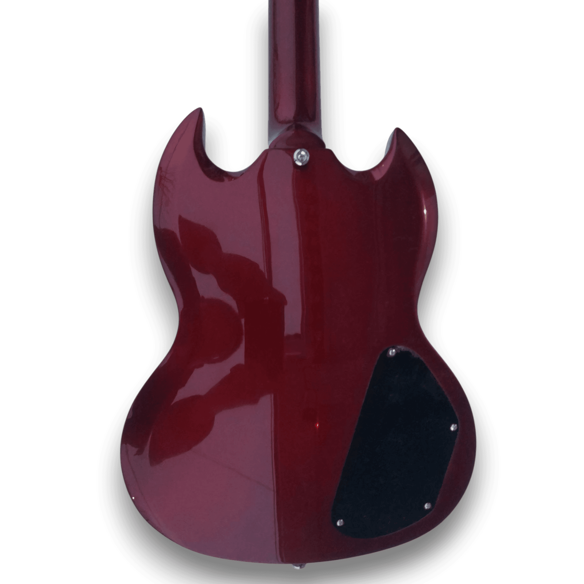 Custom Made Cherry Vintage Tony Iommi SG Style Left Handed 6 Strings Electric Guitar - Image 8