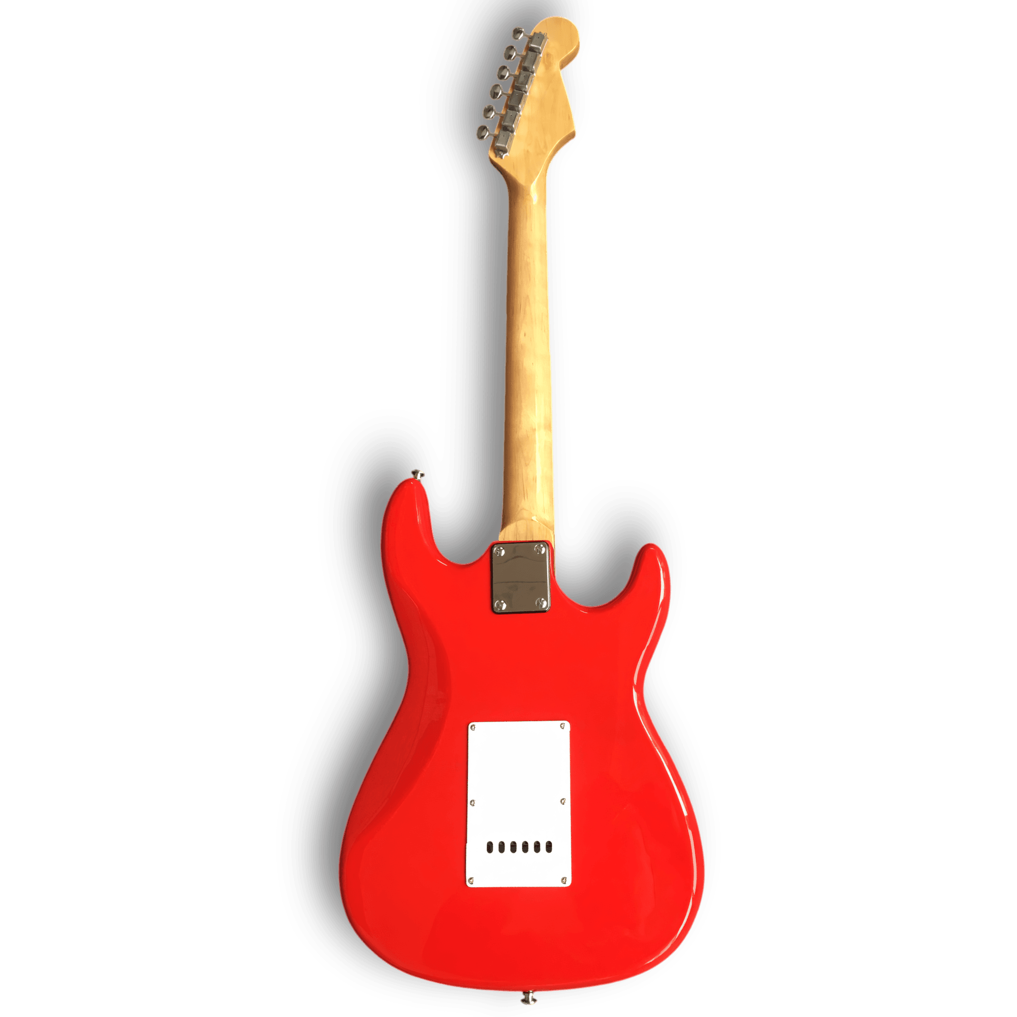 Custom Made Red Strat Style Left Handed 6 Strings Electric Guitar - Image 6