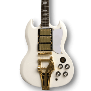 Custom Made SG Antique Ivory Style 6 Strings Electric Guitar