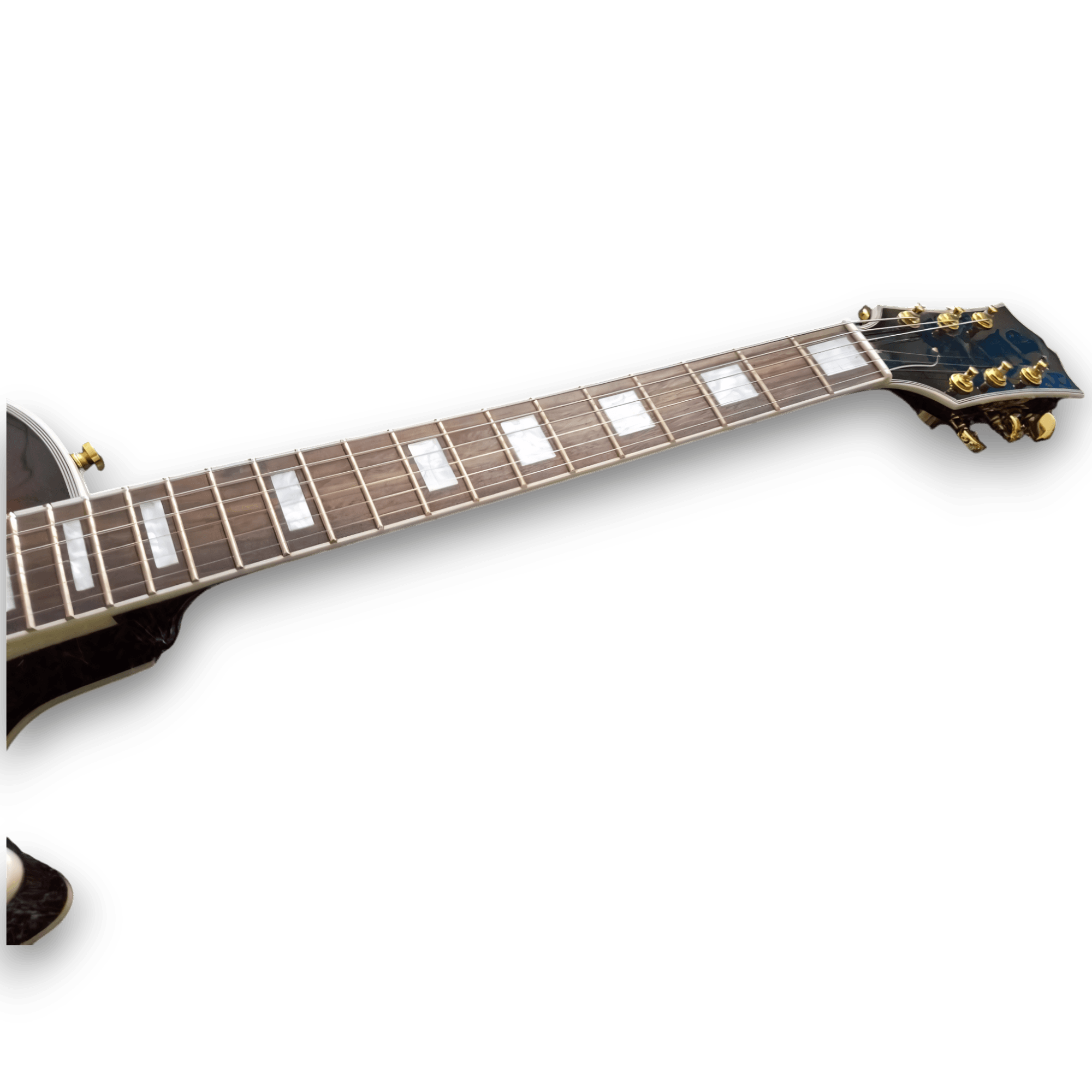 Custom Made Sedona Burst Flame Maple Top LP Style Electric Guitar 6 Strings - Image 5
